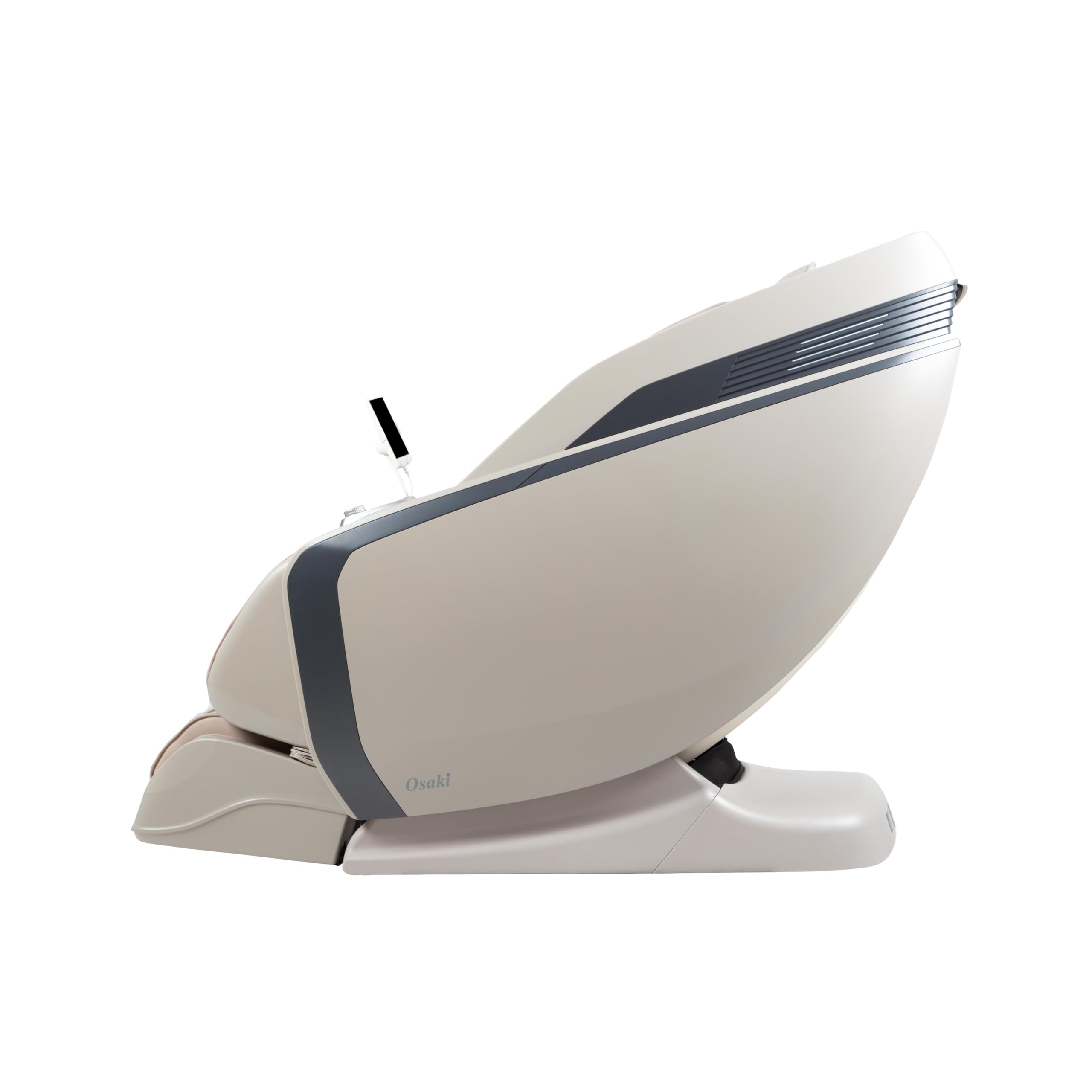 Osaki Monarch Full Body Massage Chair | Zero Gravity 3D SL-Track | Space Saving Technology Recliner| 9 Unique Auto Programs | Bluetooth Connection (LE Taupe)