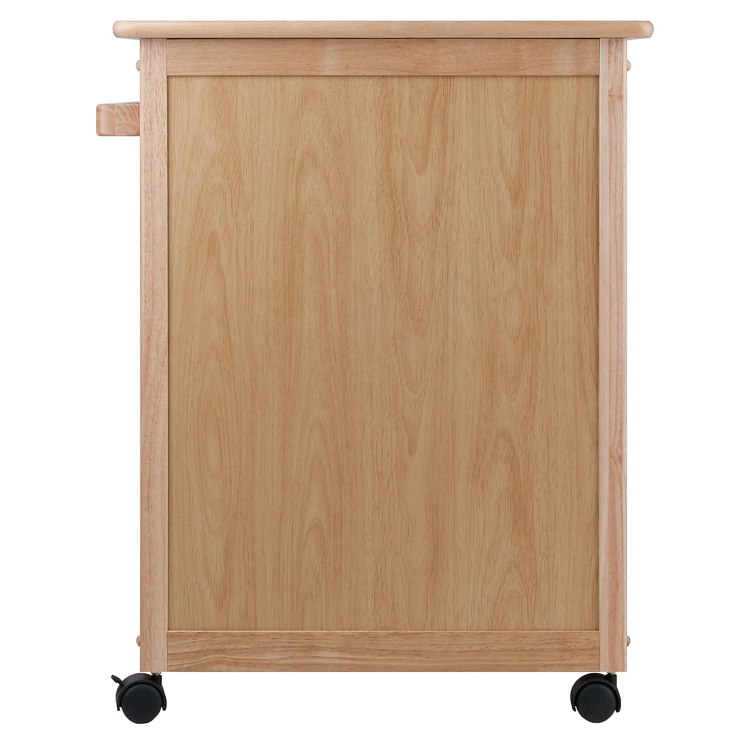 Winsome Wood Kitchen Cart, Natural, Single Drawer (82027)