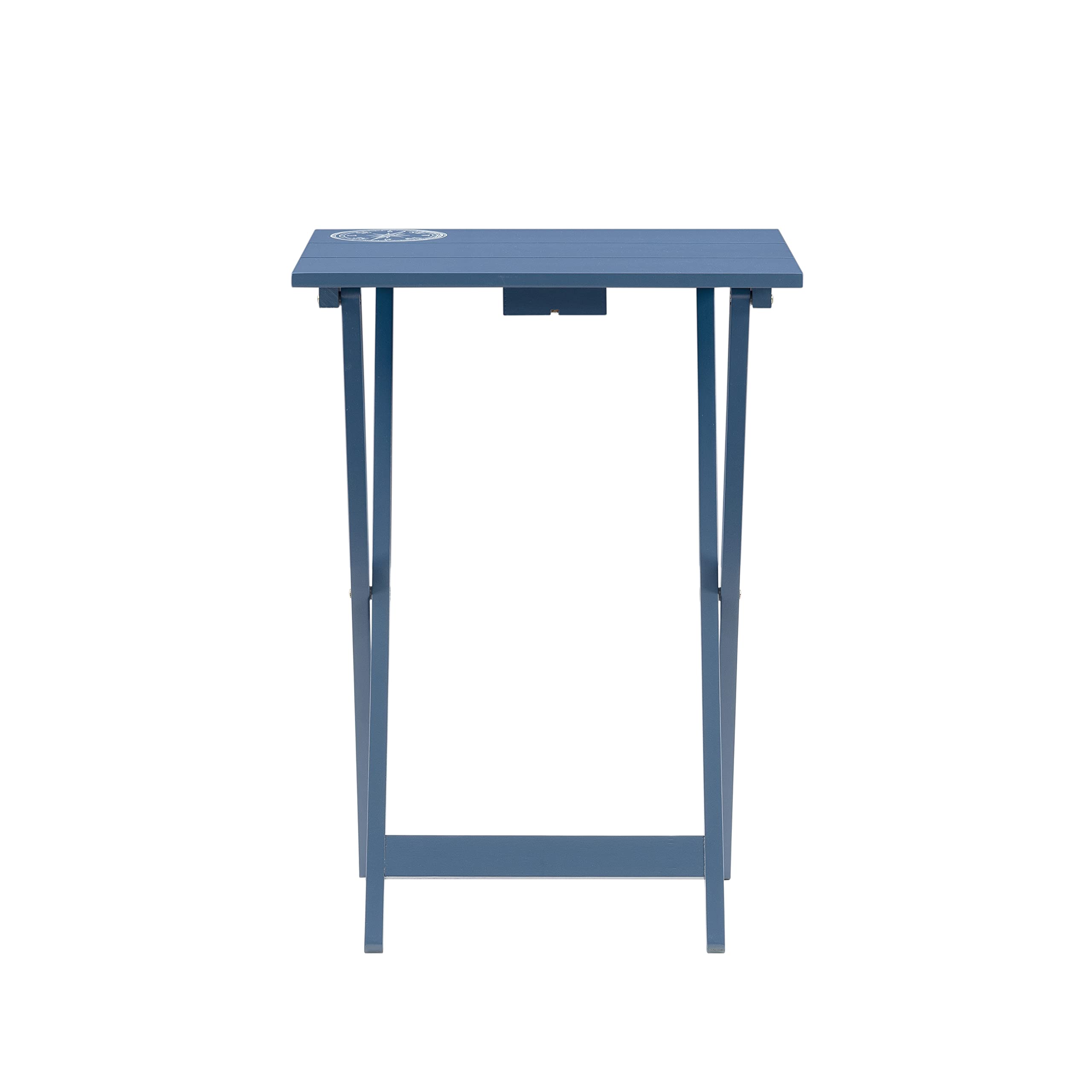 Folding Tray Table Set of 4 with Storage Stand