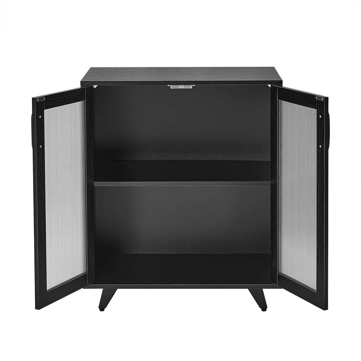 Black Buffet Storage Cabinet
