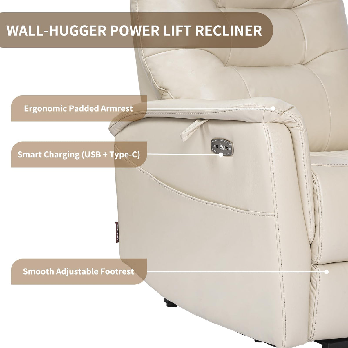 Dual Motor Wall Hugger Lift Recliner