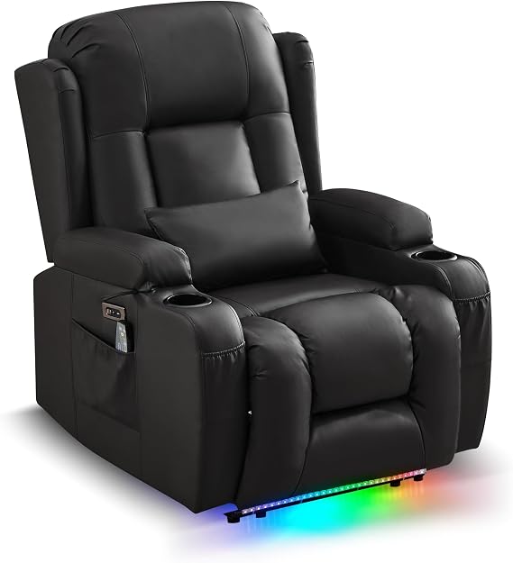 Power Recliner with Massage and Heat