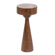 Sculptural Mango Wood Accent Table