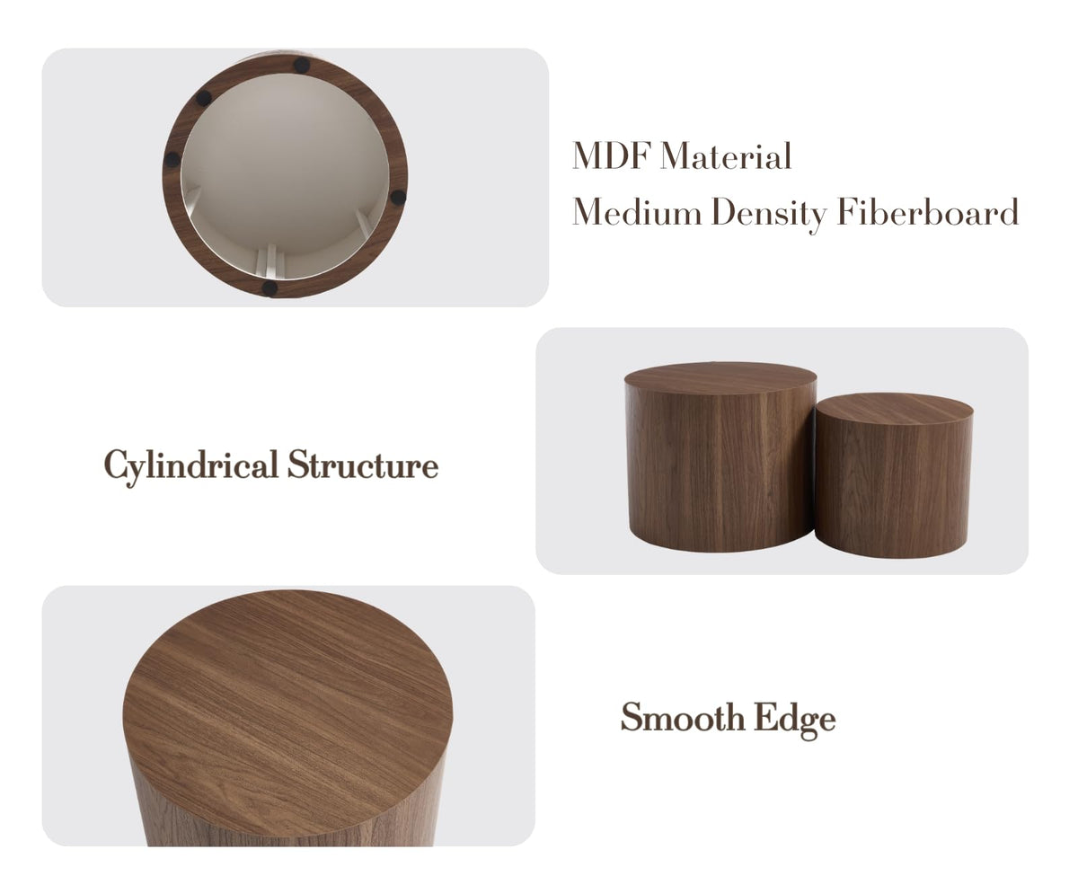 Round Nesting Coffee Tables