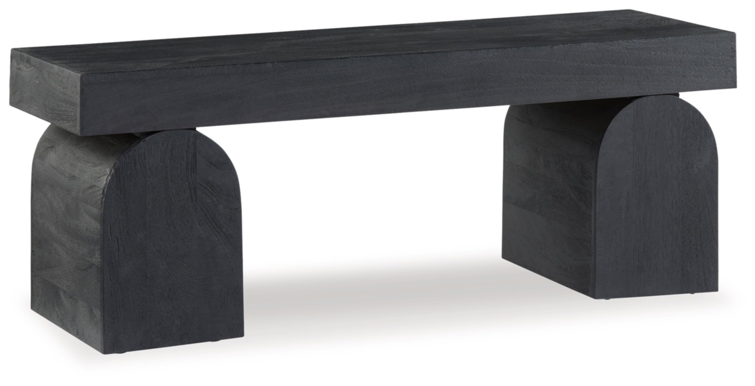 Modern Wood Accent Bench