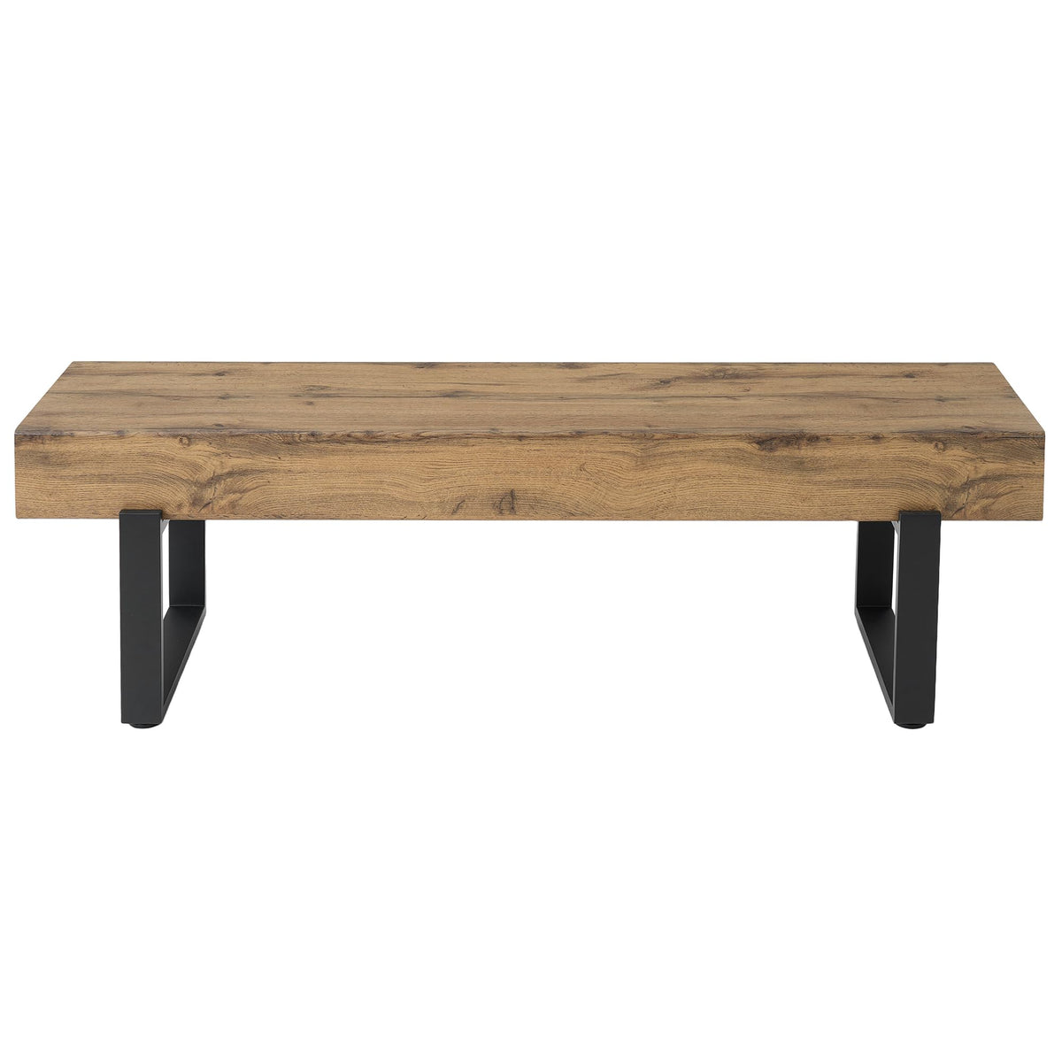 Industrial MDF Bench with Metal Legs