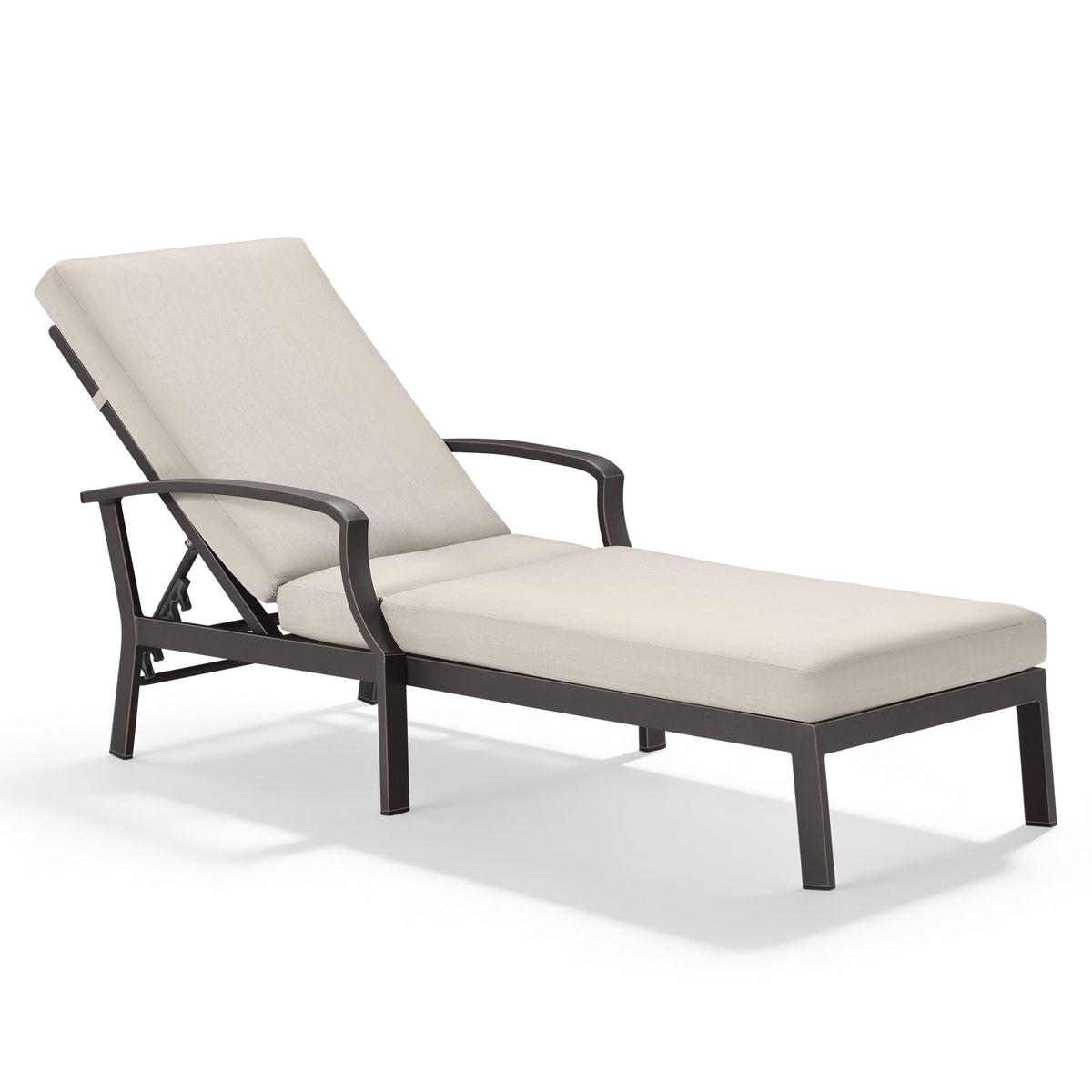 Adjustable Aluminum Patio Chaise Lounge