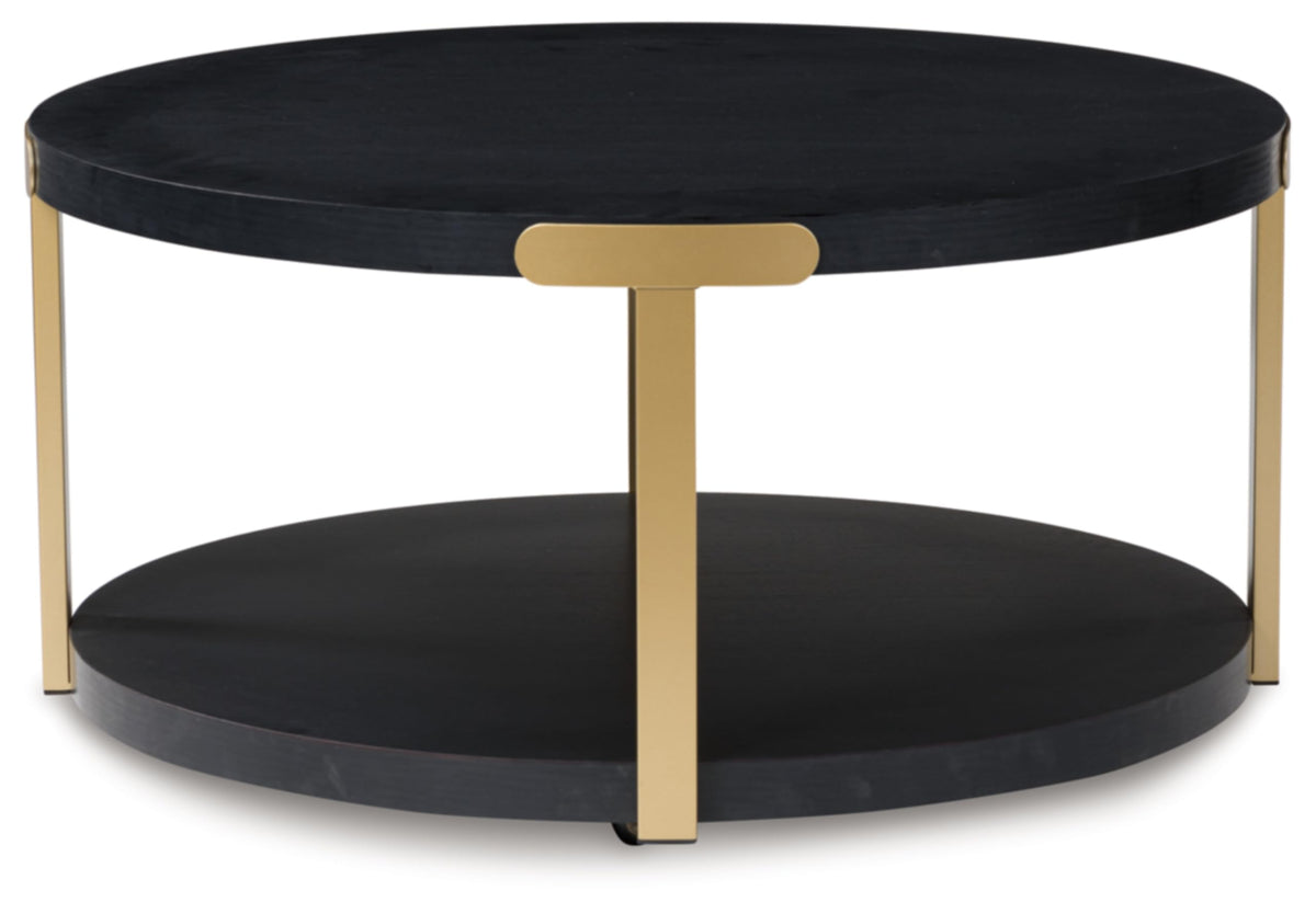 3-Piece Round Coffee Table Set