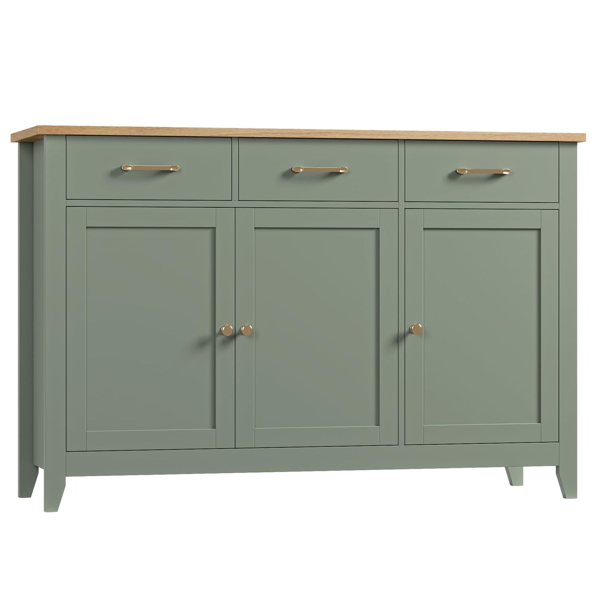 Sage Green Buffet Cabinet