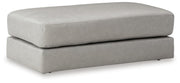 Oversized Leather Ottoman