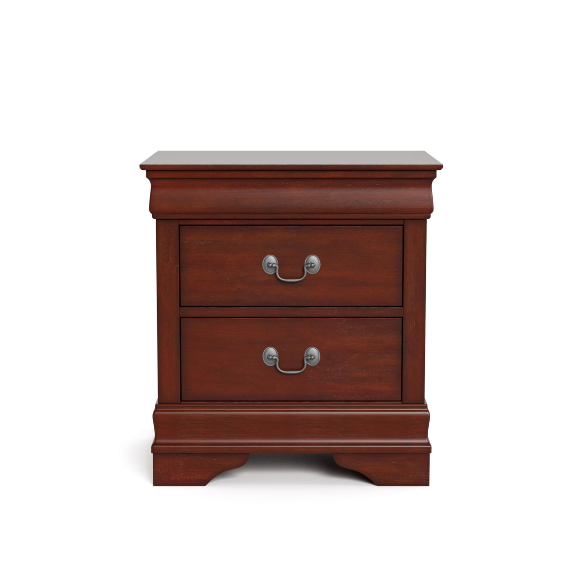 Traditional Two-Drawer Nightstand