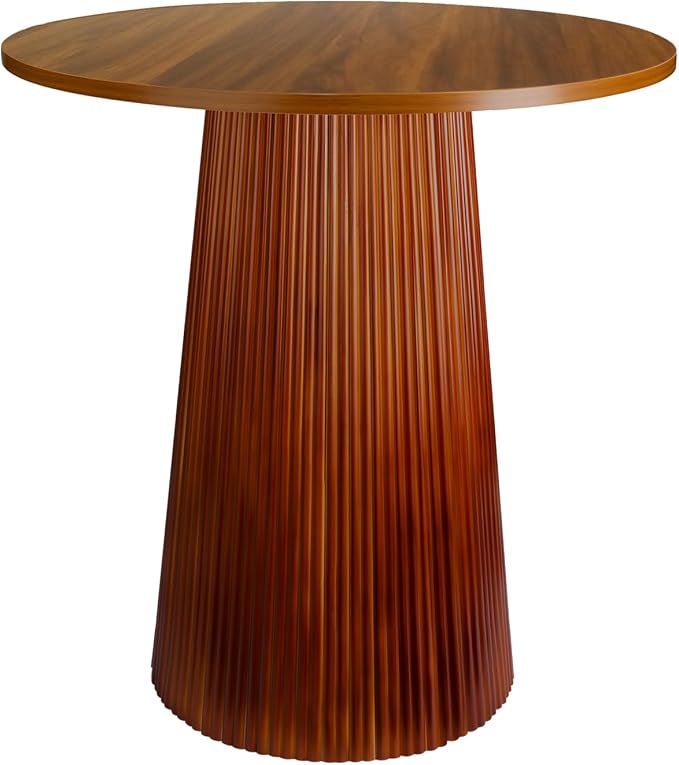 Round Rattan Dining Table