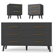 Black 3-Piece Bedroom Set