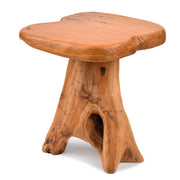 Live Edge Cedar Side Table