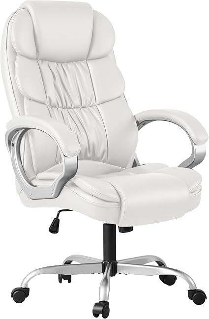 High-Back PU Leather Office Chair