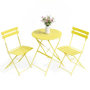 3-Piece Folding Bistro Patio Set