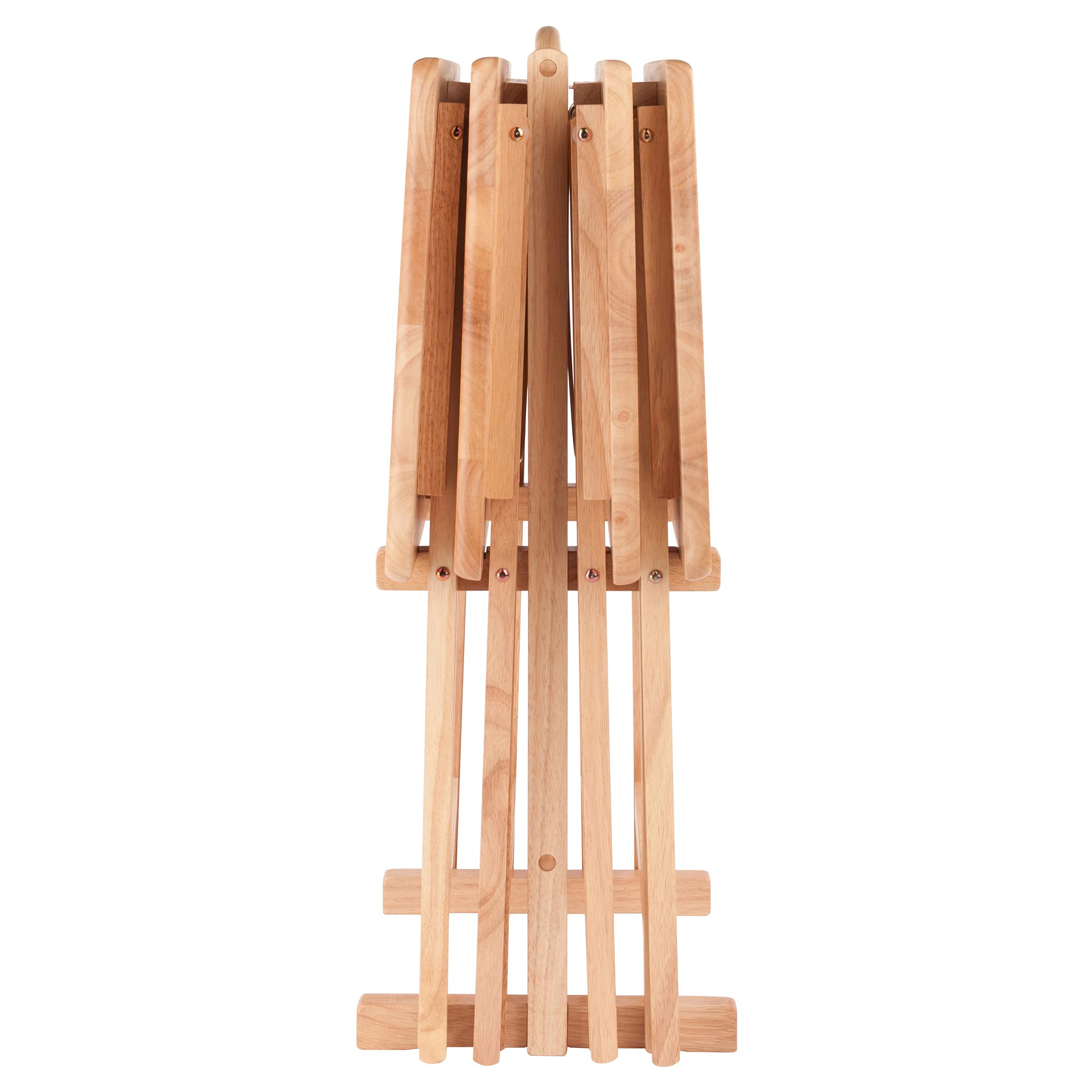 Folding Snack Table Set, 5-Piece