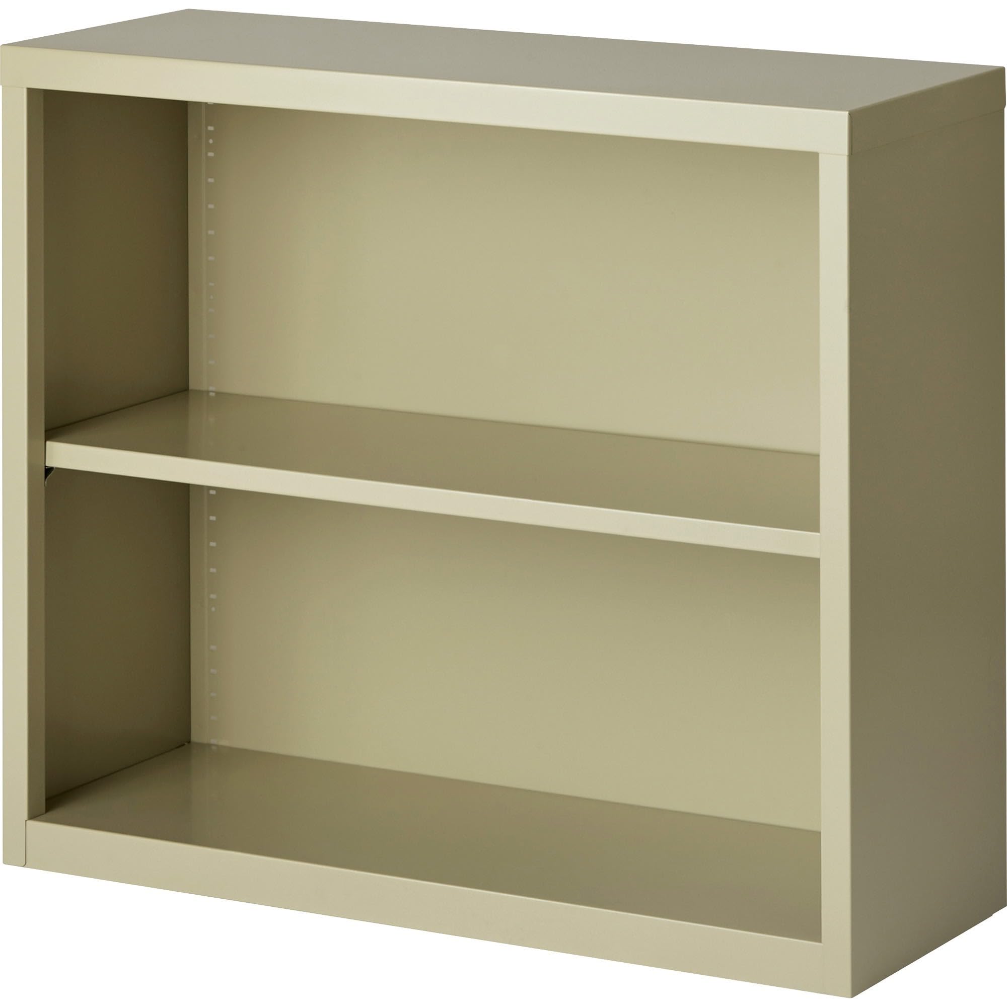 Steel 2-Shelf Bookcase