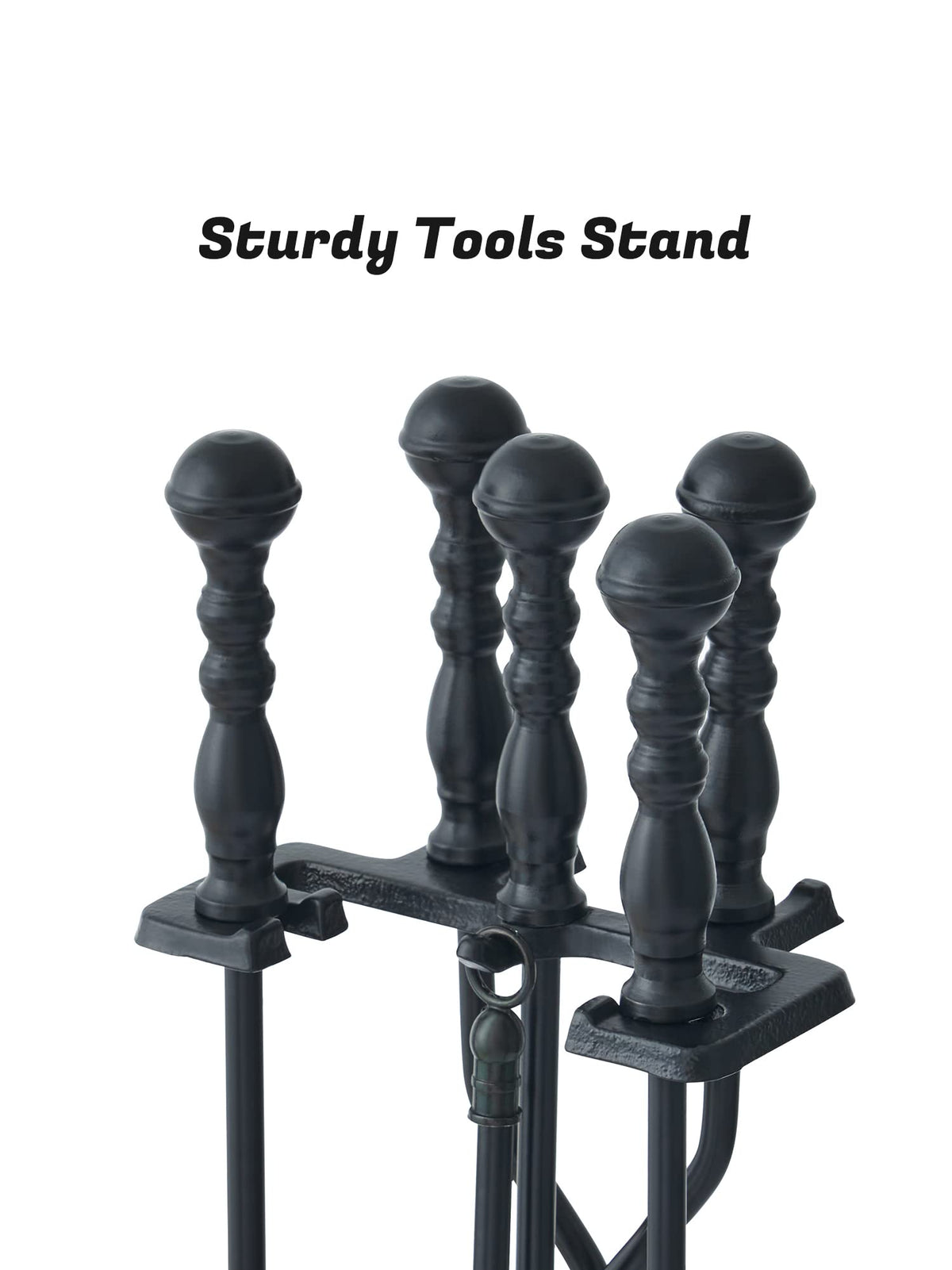 Retro Handle Fireplace Tool Set