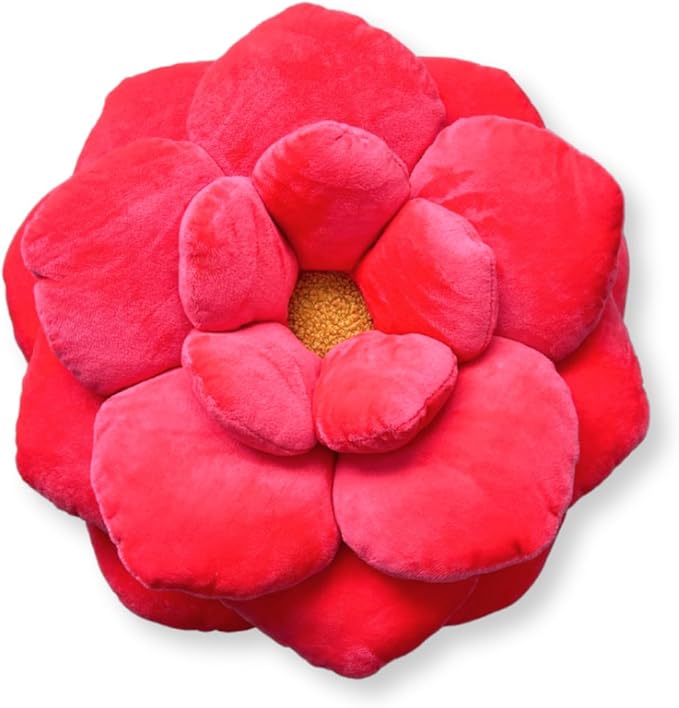3D Sunflower Shaped Throw Pillow