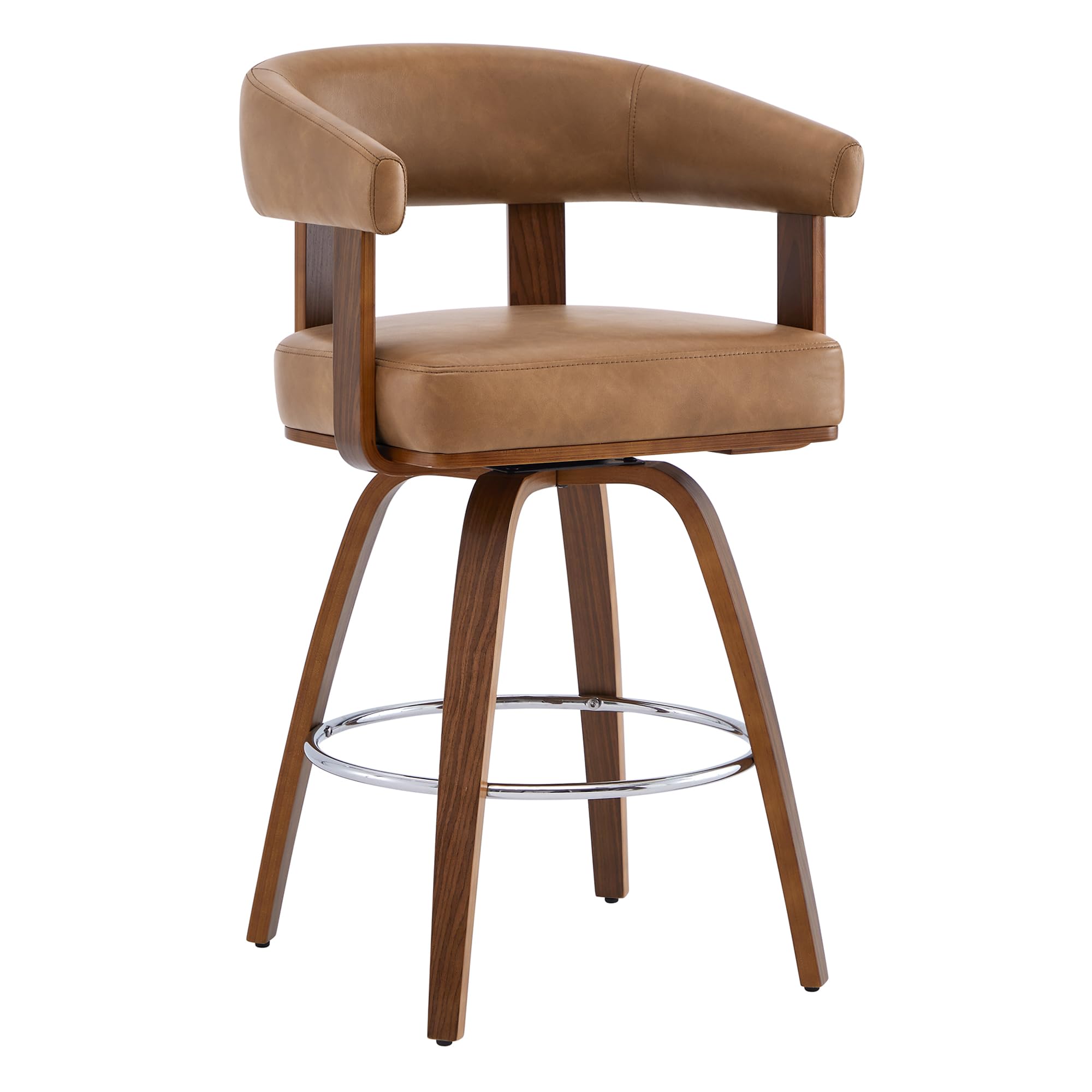Swivel Counter Height Bar Stools Set of 2