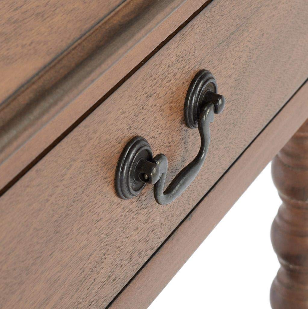 2-Drawer Wood Console Table