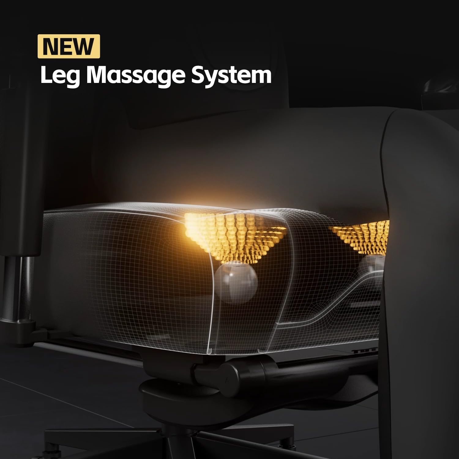 Ergonomic Gaming Chair with Dynamic Lumbar Support