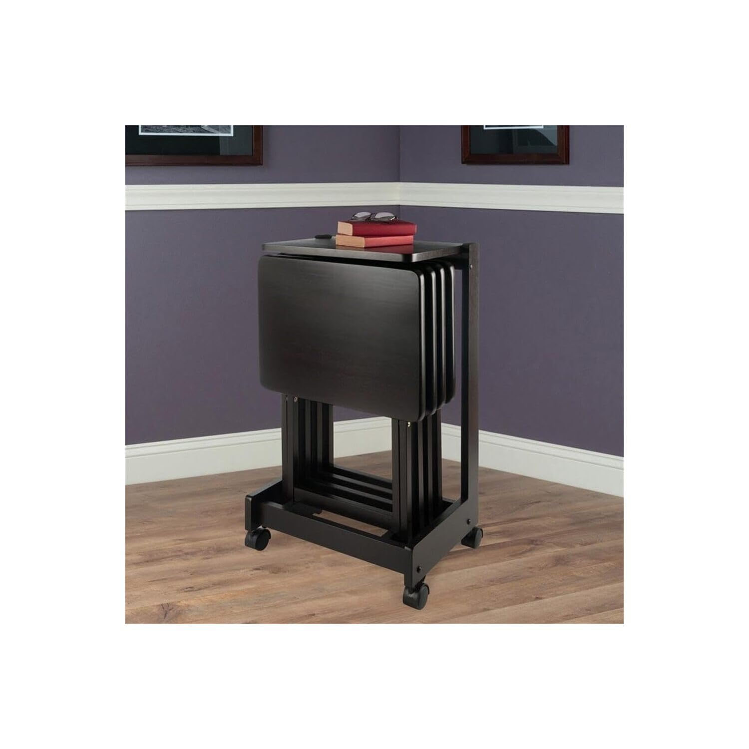 Folding Snack Table Set