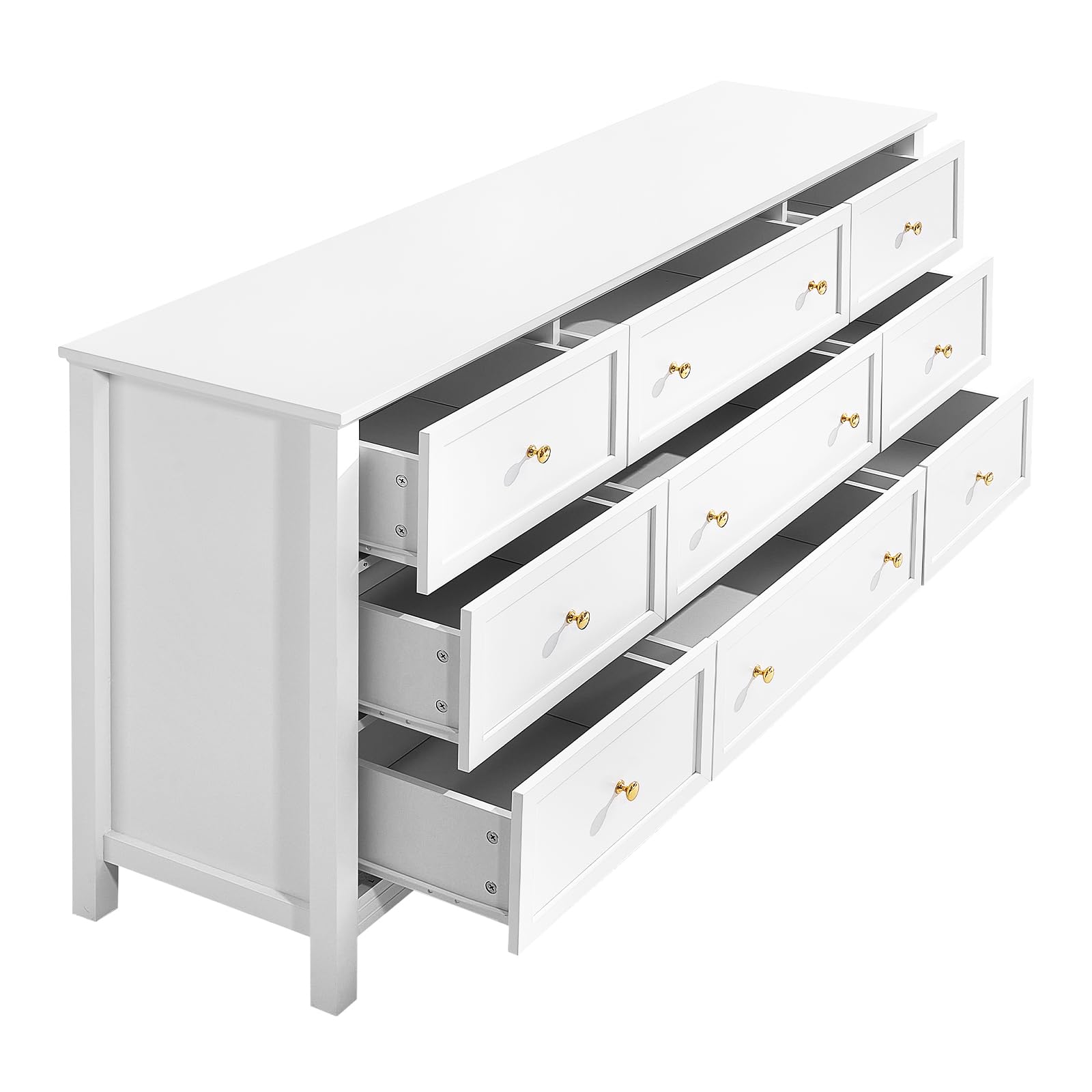 9-Drawer Dresser with Anti-Tip Device