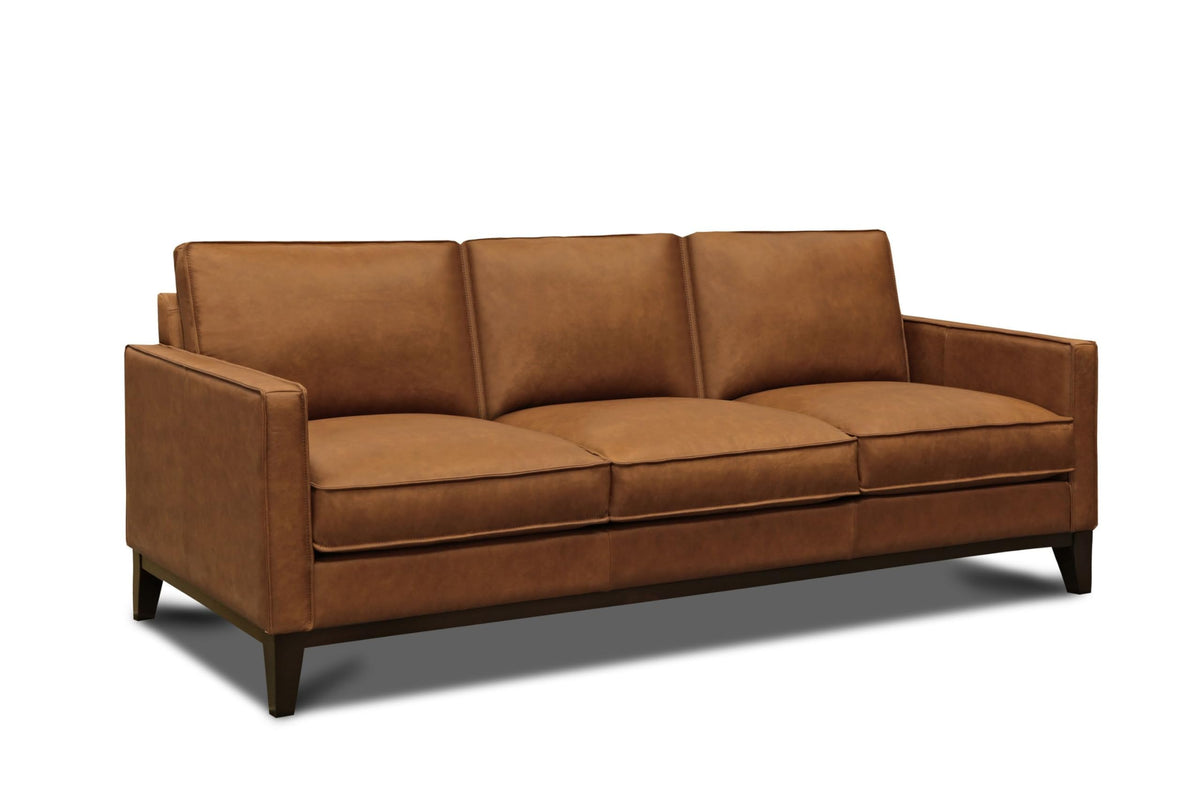 Tan Leather Sofa