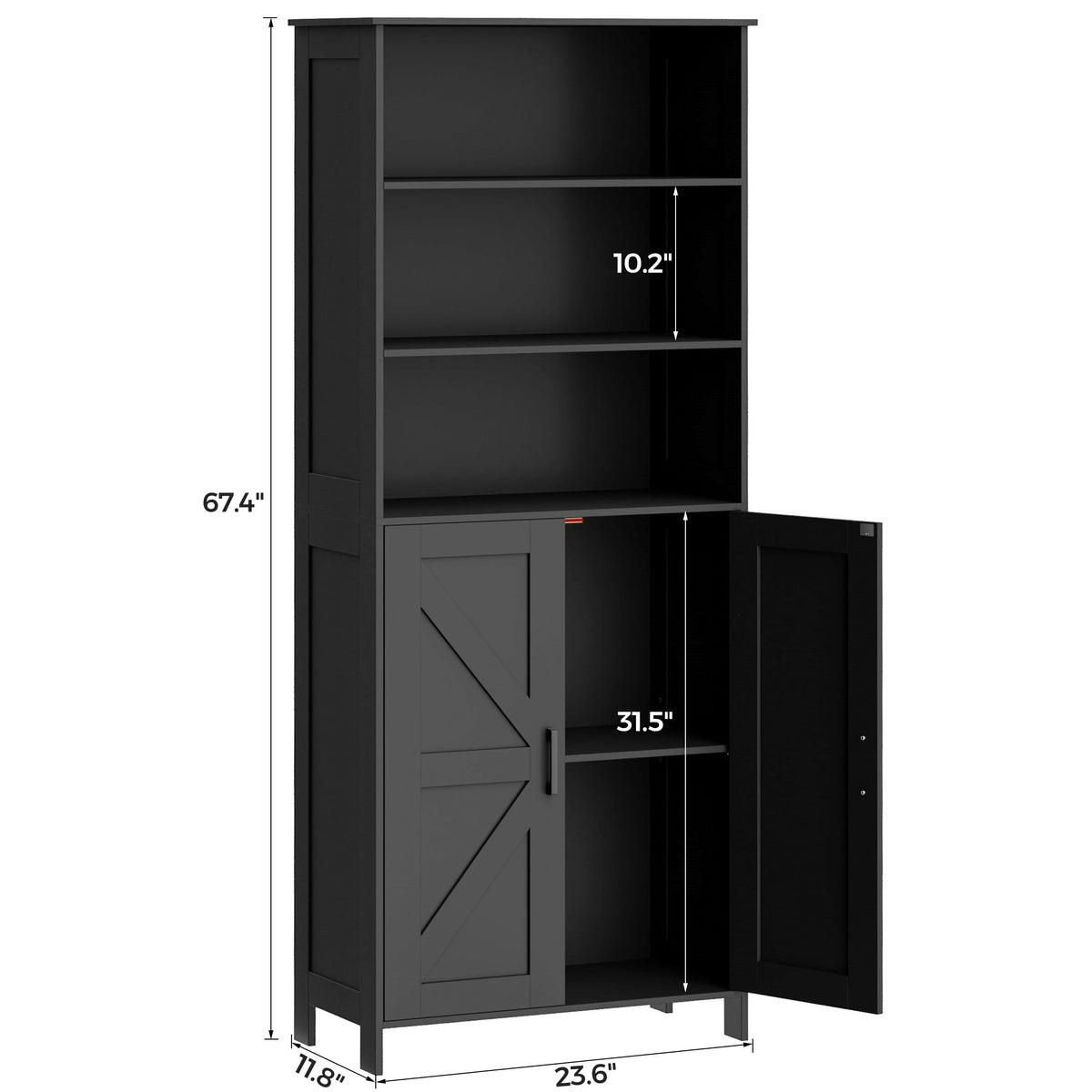Tall Bathroom Storage Cabinet