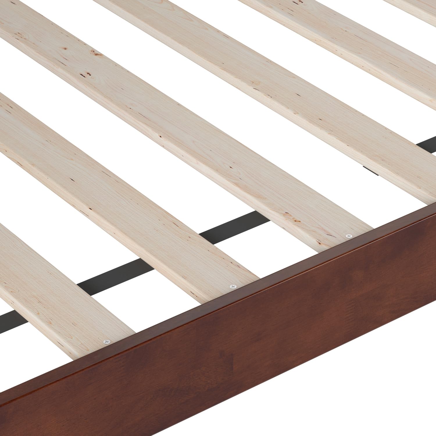 Solid Wood Twin Daybed with Beadboard Design & 2 Storage Drawers