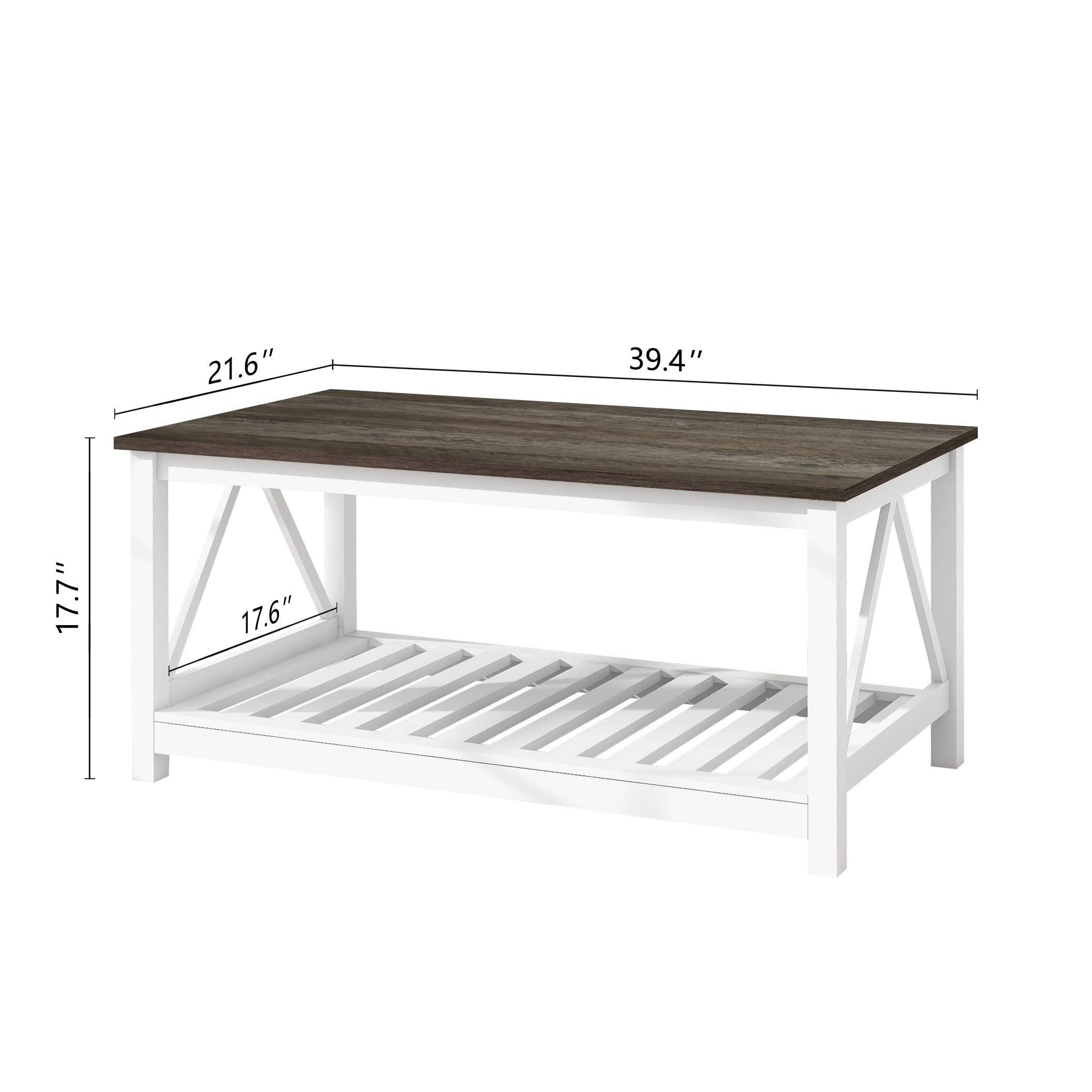 Farmhouse Coffee Table & End Table Set