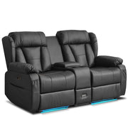 Power Reclining Loveseat with Console