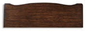 Signature Design by Ashley Lavinton Traditional Dresser with 7 Smooth-Gliding Drawers and Felt-Lined Top Drawer for Bedroom, Dark Brown, 60' W x 18.63' D x 37.5' H