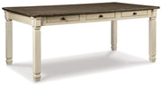 Farmhouse Dining Table with 6 Storage Drawers