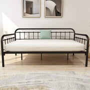 Twin Metal Daybed Frame with Heavy Duty Slats