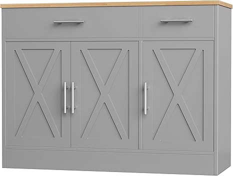 Farmhouse Sideboard Buffet Cabinet with Storage