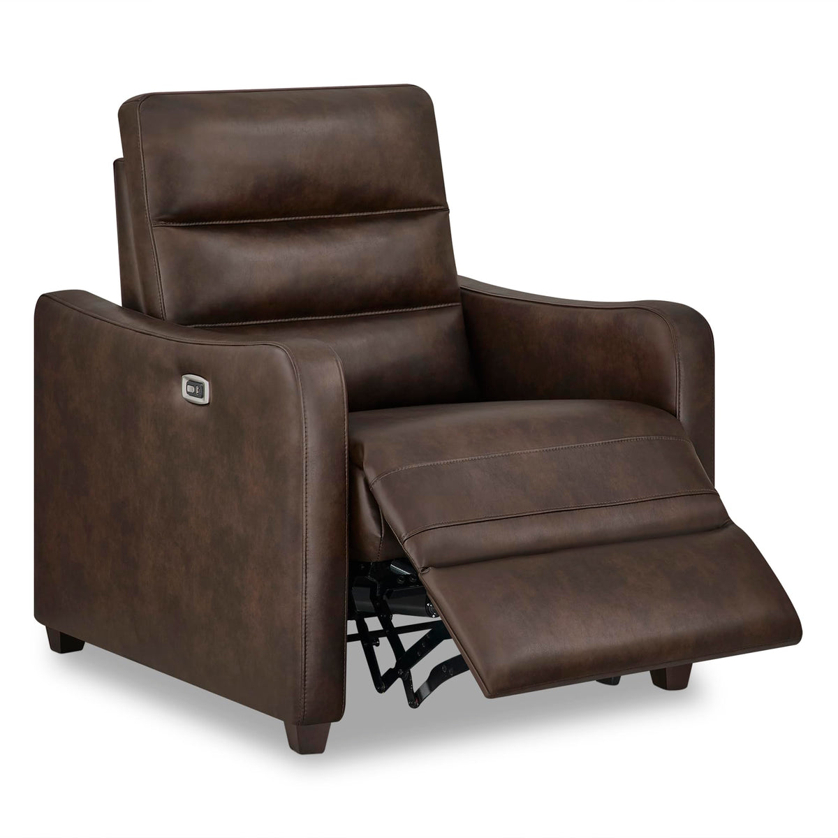 KISLOT Zero Wall Hugger Recliner Chair, Power Reclining Armchair, Espresso