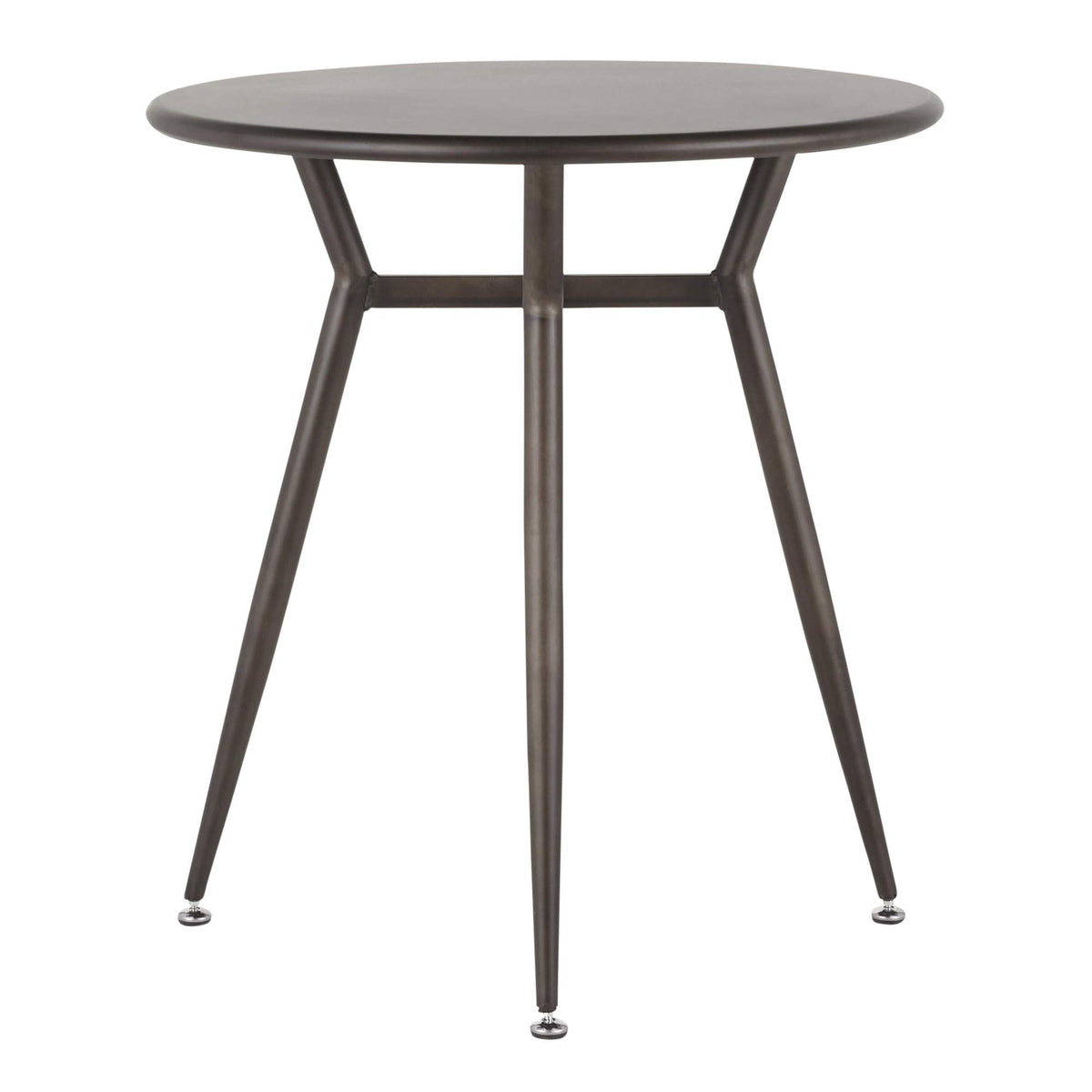 Round Industrial Dining Table
