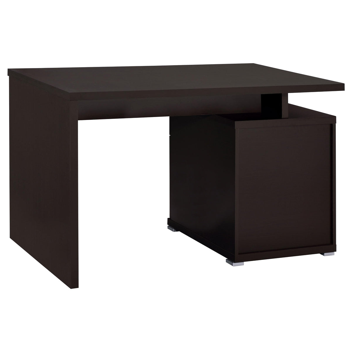 Coaster Irving 47-Inch 2-Drawer Computer Desk Cappuccino 800109