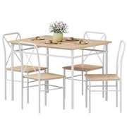 5-Piece Dining Table Set for 4