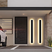 Outdoor LED Wall Sconce – 59" Dimmable, IP65, 2-Pack