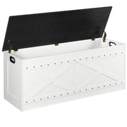Storage Chest Bench with Safety Hinges