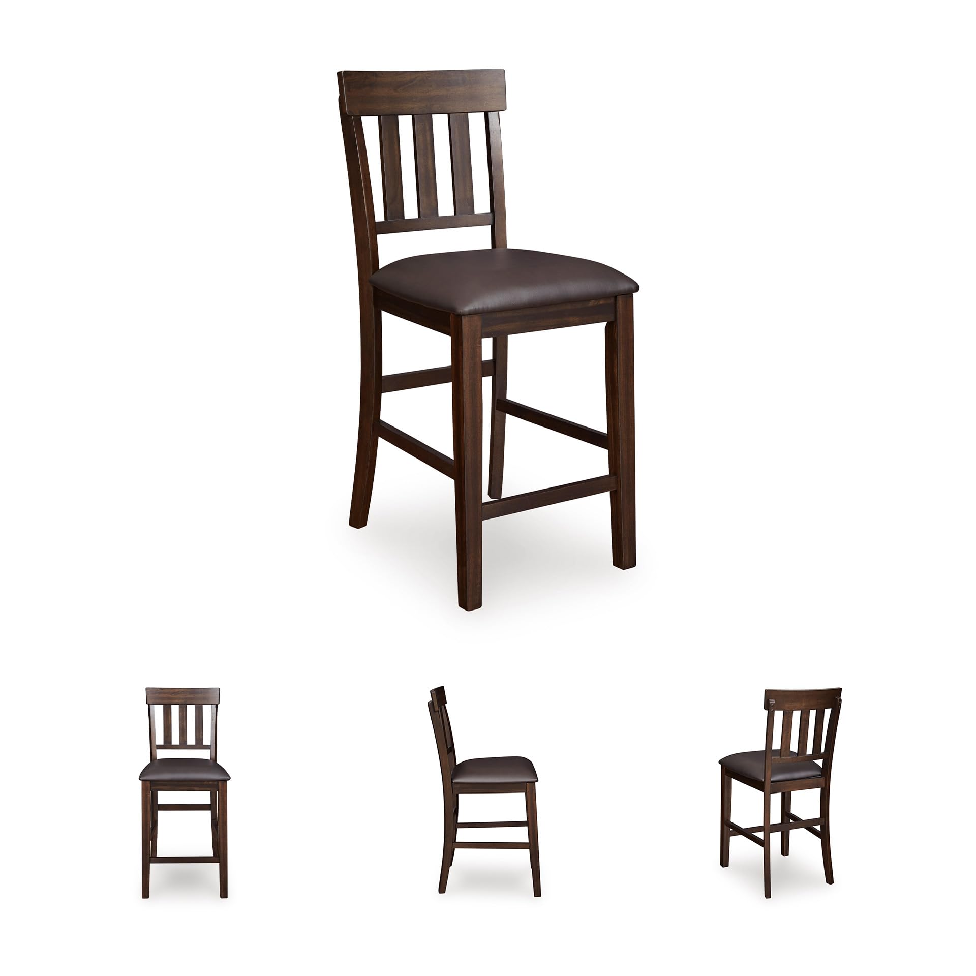Upholstered Bar Stool Set of 2