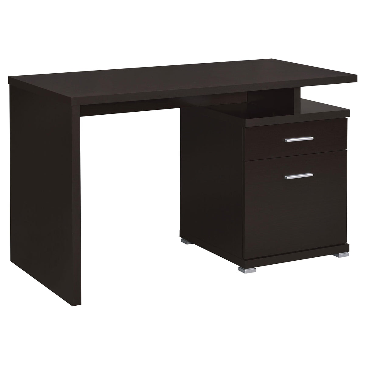 Coaster Irving 47-Inch 2-Drawer Computer Desk Cappuccino 800109