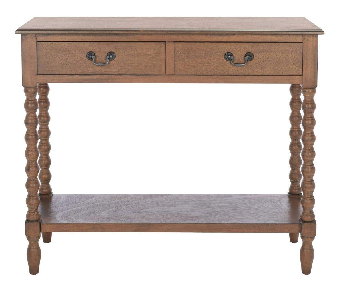 2-Drawer Wood Console Table