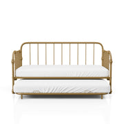 Twin Metal Daybed with Trundle