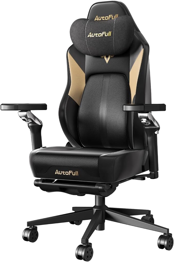 Ergonomic Gaming Chair with Dynamic Lumbar Support