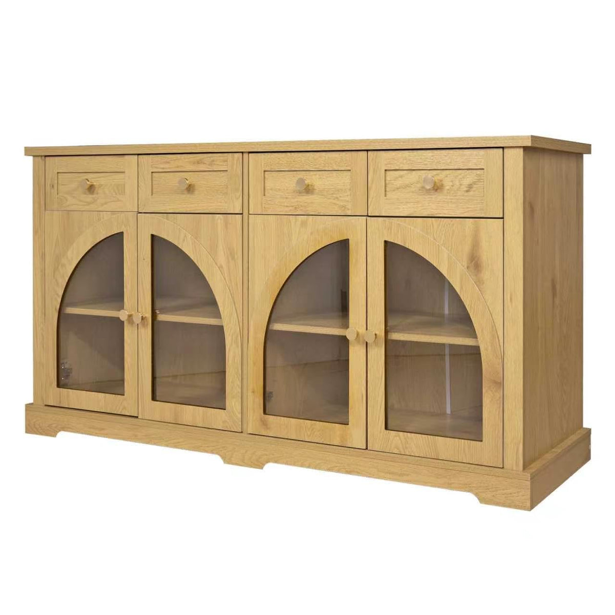 Arched Glass Door Sideboard